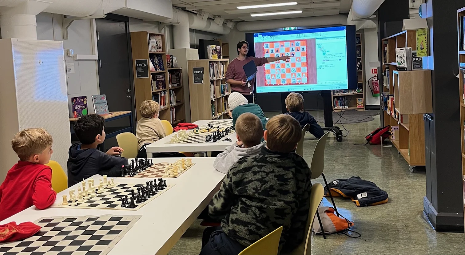 Helt konge med sjakk-kurs og turnering